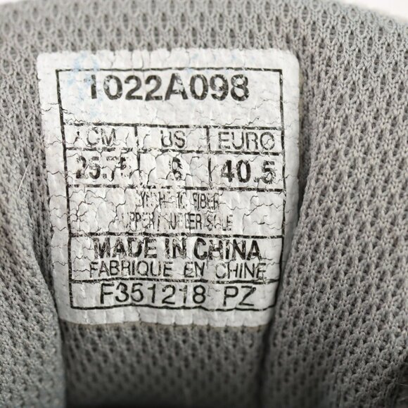 Asics Womens Gel Quantum Running Shoe Size 9 Blue Silver Gray Sneaker Trainer - Picture 10 of 12